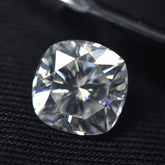 CERTIFIED Moissanite 3 x 3 MM VVS1 D Color Cushion Cut 1 Pcs Loose Gemstone